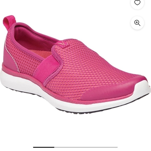 Vionic Pink Mesh Julianna Slip On Sneakers Size 5 - Picture 1 of 12